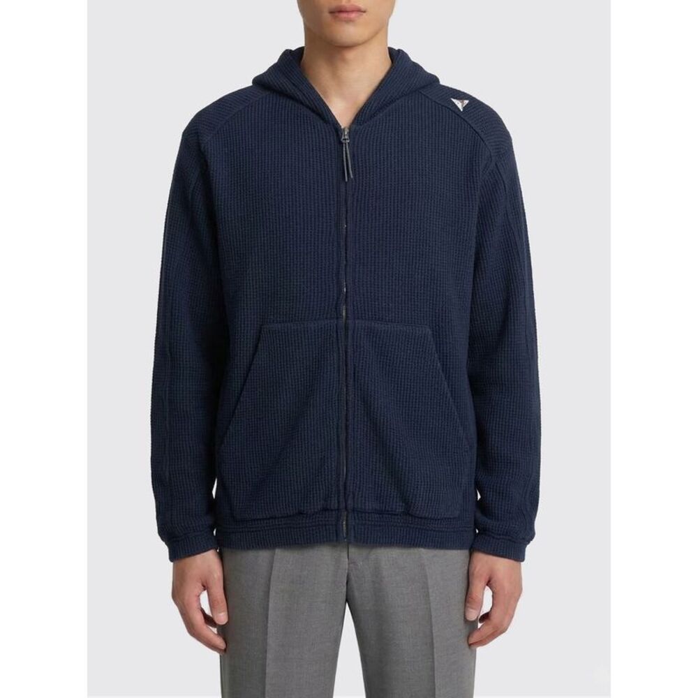 Roa Men Roa Cotton Hoodie With Zip